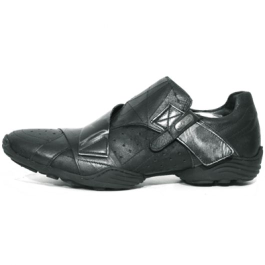 New Rock Boots 8133 Venas Negro Cheyenne Negro Box Plane