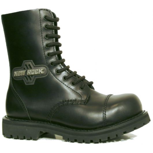 New Rock Boots Mili 1 Antic Negro Good Year Welt