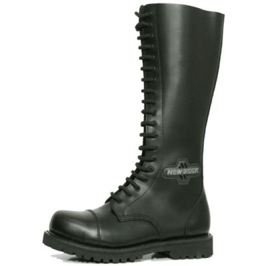 New Rock Boots Mili 3 Antic Negro Good Year Welt