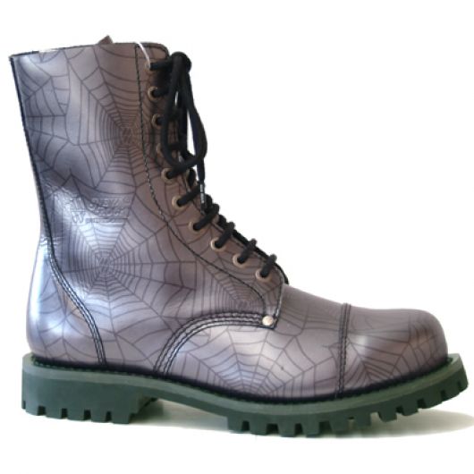 New Rock Boots Mili 1 Araña Lila Good Year Welt