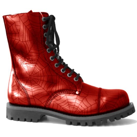 New Rock Boots Mili 1 Araña Roja Good Year Welt