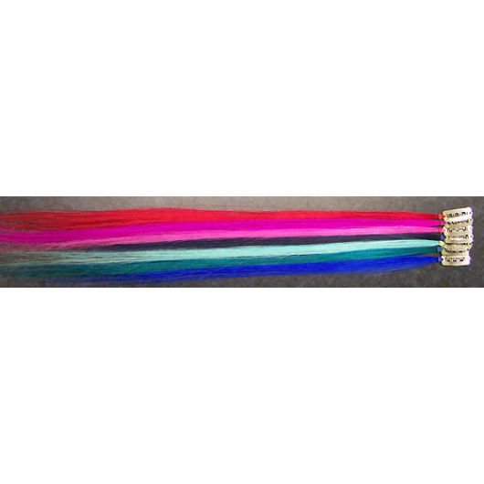 Single Colour Clip In Streak