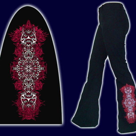 Mandala Flares: Orbital print