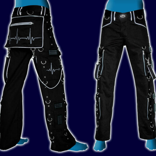 Pulse Pants Black+Grey+Reflective