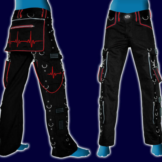 Pulse Pants Black+Red