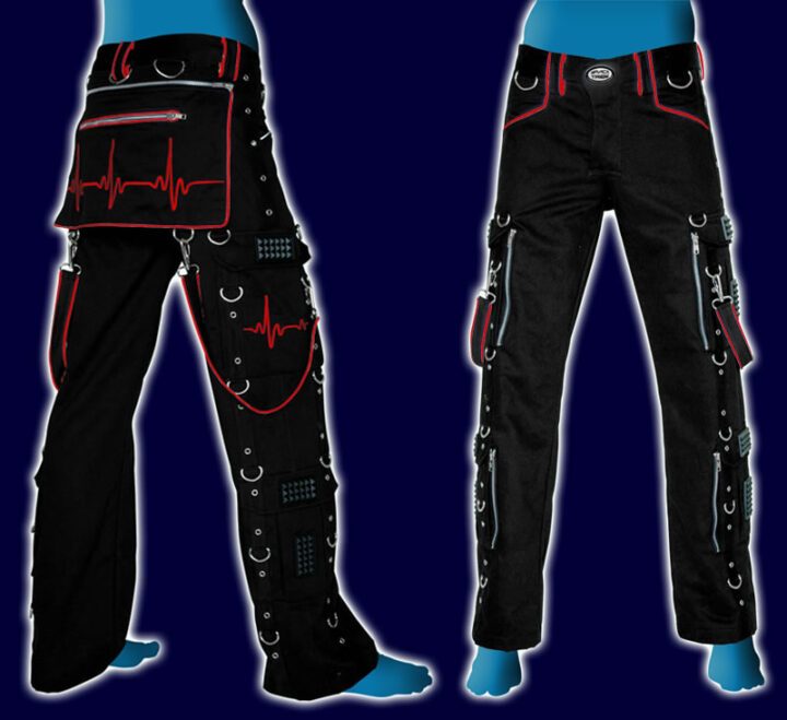 Pulse Pants Black+Red