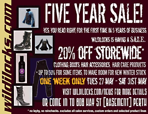 5 year sale