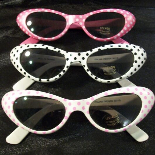 Vintage Polkadot Sunglasses
