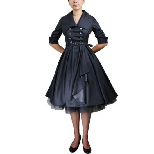 Chicstar Belted Swing Dress