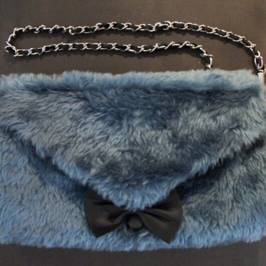 Muff Bag with Chain Shoulder Strap