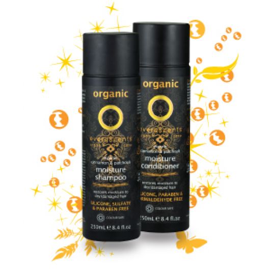 Everescents Organic Cinnamon & Patchouli Moisture Shampoo 250ml