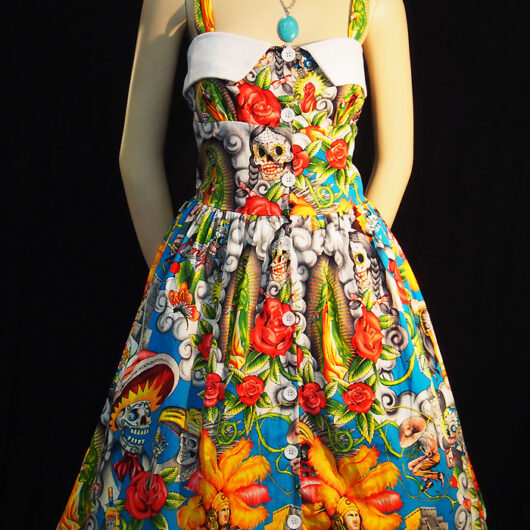 Rockabilly Maya Sky Rockabilly Dress