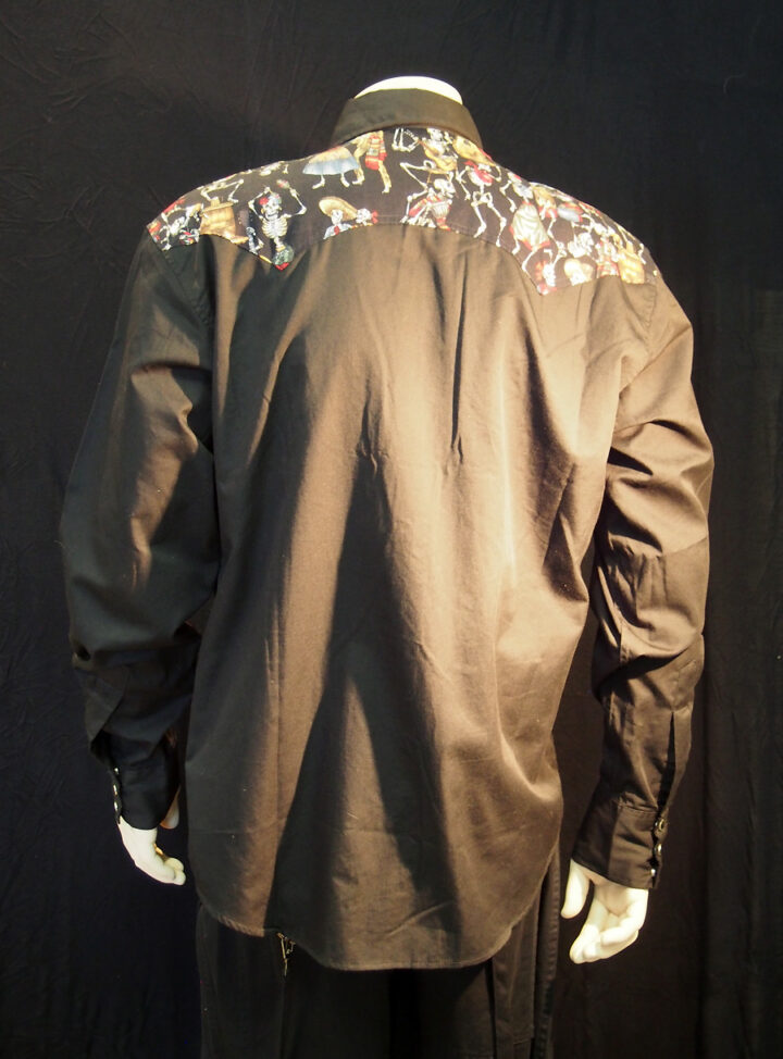Rockabilly Day of the Dead Mens Shirt