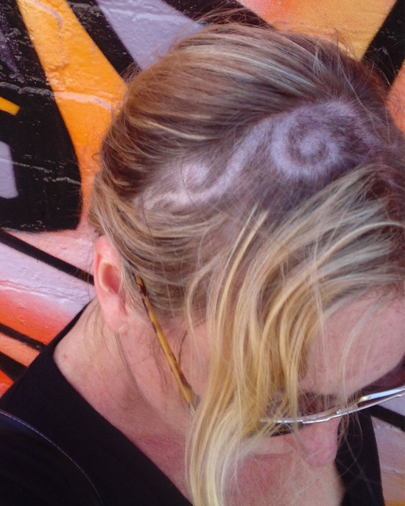 headband hair tattoo 2