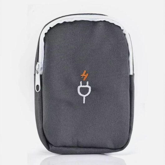 organiser pouch grey